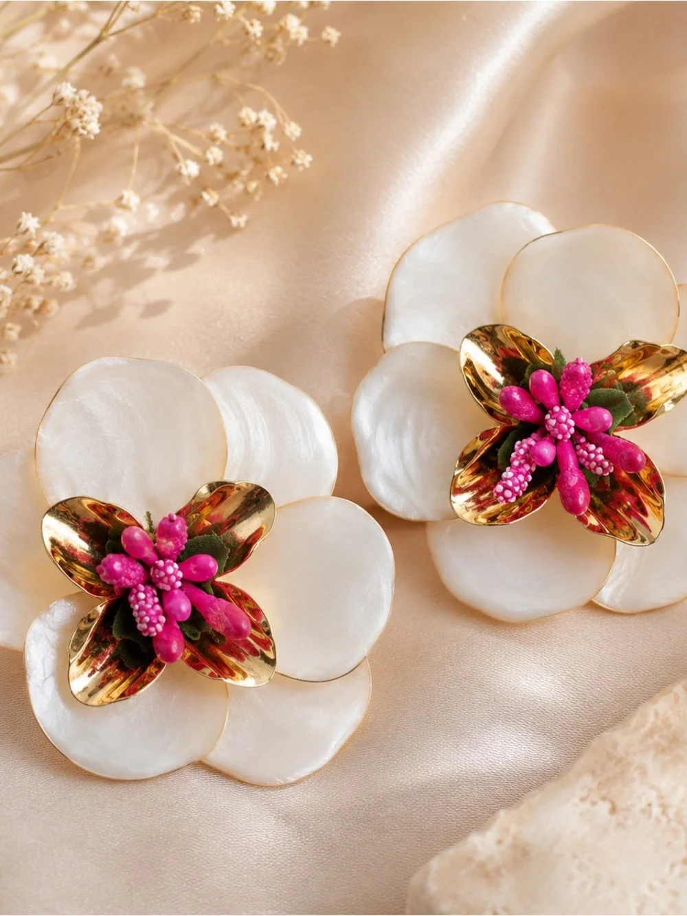 Anthropologie bold floral